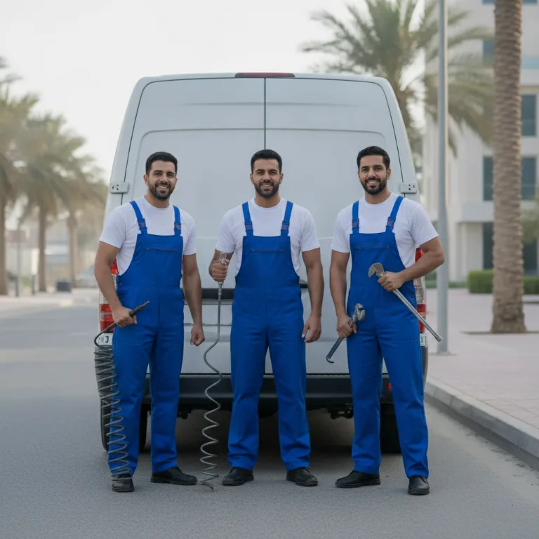 تسليك مجاري فريق في لهباب